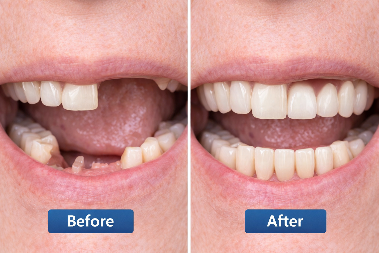 Replace Multiple Missing Teeth